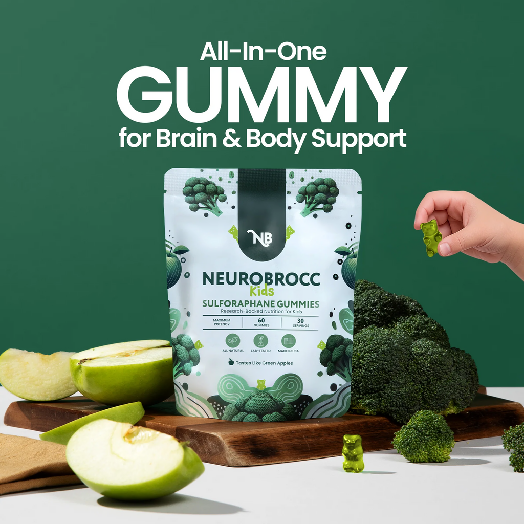 NeuroBrocc Sulforaphane Supplement Gummies